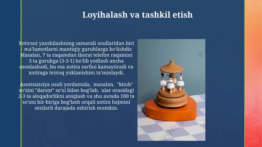 xotirani rivojlantirish metodlari - Page 4
