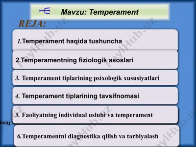 temperament — PPTX