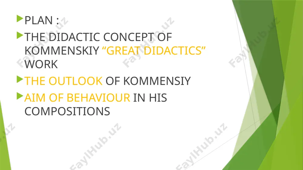 pedagogical ideas of yan amos komenskiy - Page 2
