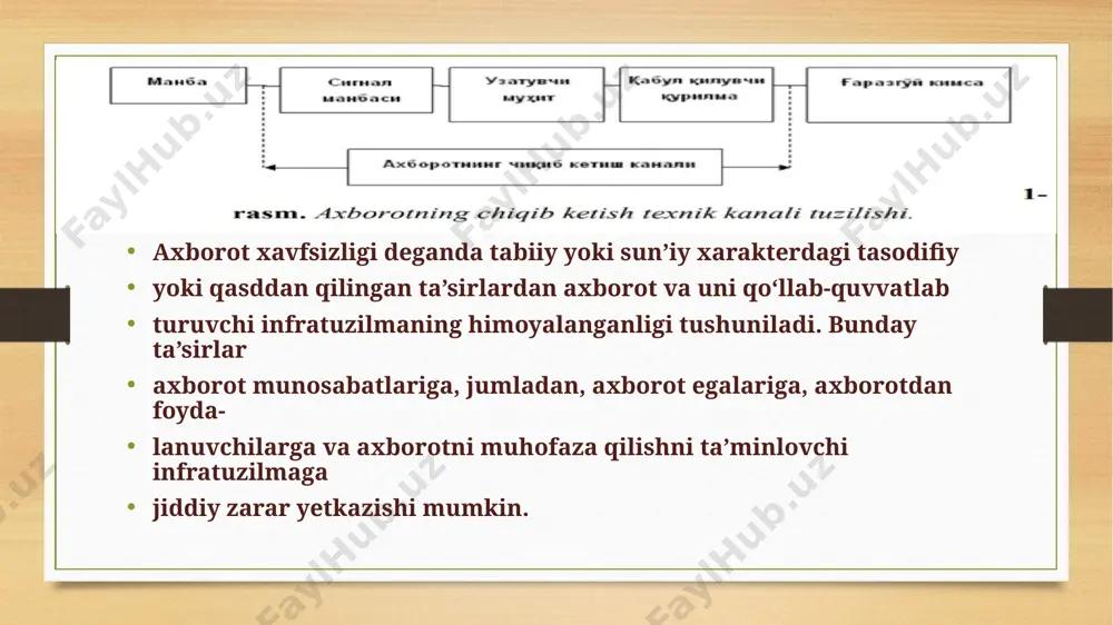 axborot xavfsizligi taqdimoti - Page 5