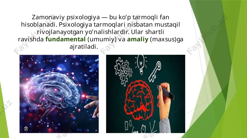 liyati va shunga o`xshash boshqalar bu bo’limning asosiy predmetlaridir. oila psixologiyasi oila psixologiyasi fan sifatida oilaning ijtimoiy institut maqomidagi faoliyatining obektiv qonuniyatlarini, oila-nikoh hamda qarindosh-urug`chilik munosabatlarining mexanizmlari va turmush tarziga oid konkret vaziyatlarda oila a`zolari ijtimoiy xulqining namoyon bolishini o`rganadi. ijtimoiy psixologiyaning amaliy tarmogi sifatida u nikohga oid ustanovkalarni, oila azolari o`rtasidagi munosabatlarning mehribonlik, g`amxorlik, hamdardlik, hamjihatlik, tobelik, boysunish, yetakchilik kabi o`ziga xos qirralarini, oilaviy rollar taqsiomtiva va o`zaro tasirning jinsga oid qonuniyatlarini, ota-ona va farzandlar, yaqin qarindosh urug`lar o`rtasidagi hissiy-emotsional bogliqlikni, oilaviy ro`zg`or yuritish va turmush tarzini tashkil etishga bog`liq bolgan psixologik jarayonlarning kechishini tadqiq etadi, o`rganadi. e`tiboringiz uchun rahmat image1.jpeg image2.jfif image3.jpg image4.jfif image5.jfif image6.jfif image7.jpg image8.jpg image9.jpg image10.png image11.jpg image12.jfif image13.png image14.png image15.jfif image16.jfif image17.jfif image18.jfif image19.jfif image20.jfif image21.jfif image22.jfif image23.jfif /docprops/thumbnail.jpeg