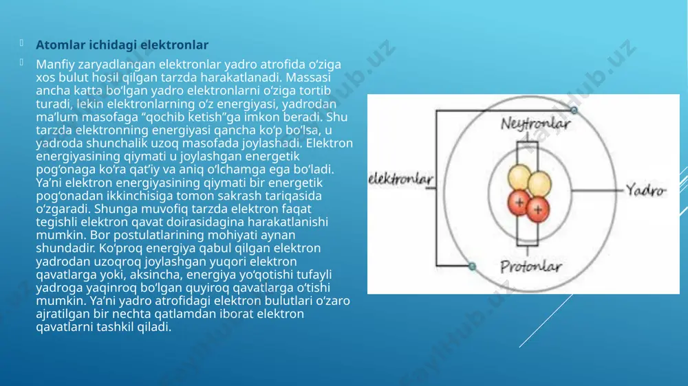 atom nimalardan tashkil topgan - Page 5