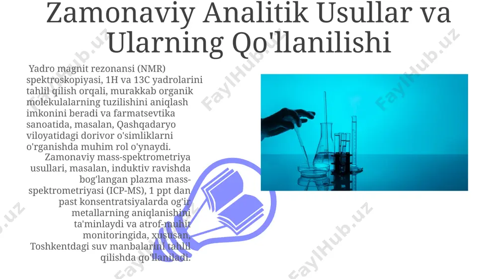 analitik kimyoning fan va sanoatdagi oʻrni - Page 3