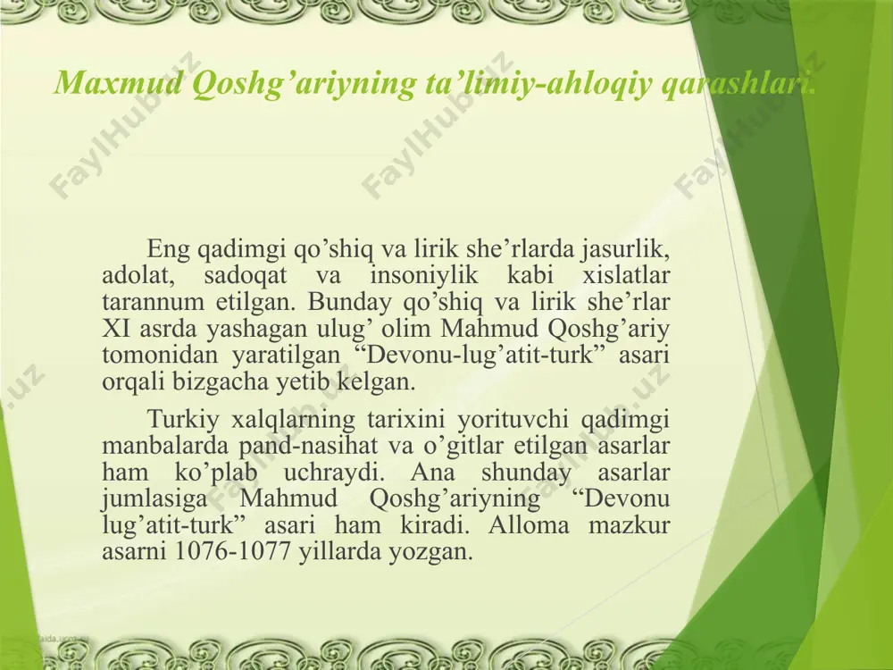 ta'limiy axloqiy qarashlarning paydo bo'lishi. - Page 5