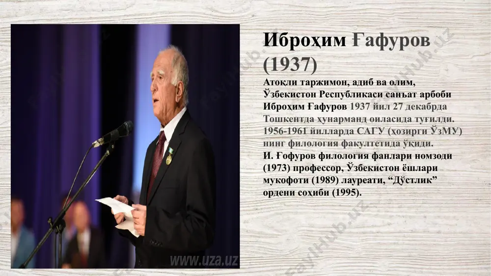 аксар илмий мақола, китобларида публицистик ва руҳий интонацион оҳанг кучлилик қилгувчи эди. “шеърият изланиш демакдир” номли монография эса муалифнинг академик таҳлил йўлидаги самарали изланиши натижасидир. и.ғафуров қаламига хос яна бир жиҳат – унинг жаҳон адабиёти юксаклигидан туриб фикрлашида кўринади. у наинки ўзбек адиблари, манаман деган жаҳон адабиётининг буюклари ижоди ҳақида ҳам фикр юритади. шундай фикрлайдики, бу адиблар табиати ва асарлари ҳақида шу вақтгача жаҳон танқидчилигида айтилмаган гапларни топиб айта олади. s w t o ҳатто, қалб эҳтиёжидан келиб чиқиб, масалан, нитше ва достоевский каби даҳо файласуф ва адиблар билан баҳсга киришади, илгари сураётган қарашлари ва фикрларига сизни ишонтира олади. у айрим ижодкорлар ҳақида мақола ёзибгина қолмай, жаҳон адабиётининг тараққиёт йўллари, шарқу ғарб адабий алоқалари, ўзаро таъсир, типология масалалари хусусида ҳам қимматли мулоҳазаларини ўртага ташлйди. бу мулоҳазалар сизни ҳам шу маслалар ҳақида чуқур мулоҳаза юритишга мажбур этади, қалбингизни, шуурингизни бойитади. бу борада ҳассос адиб сифатида ҳам, зукко олим мақомида ҳам намоён …