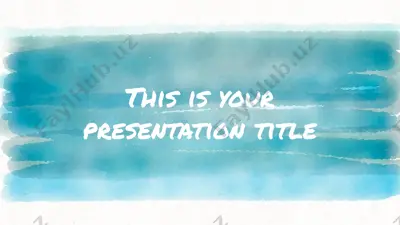 presentation design template — PPTX