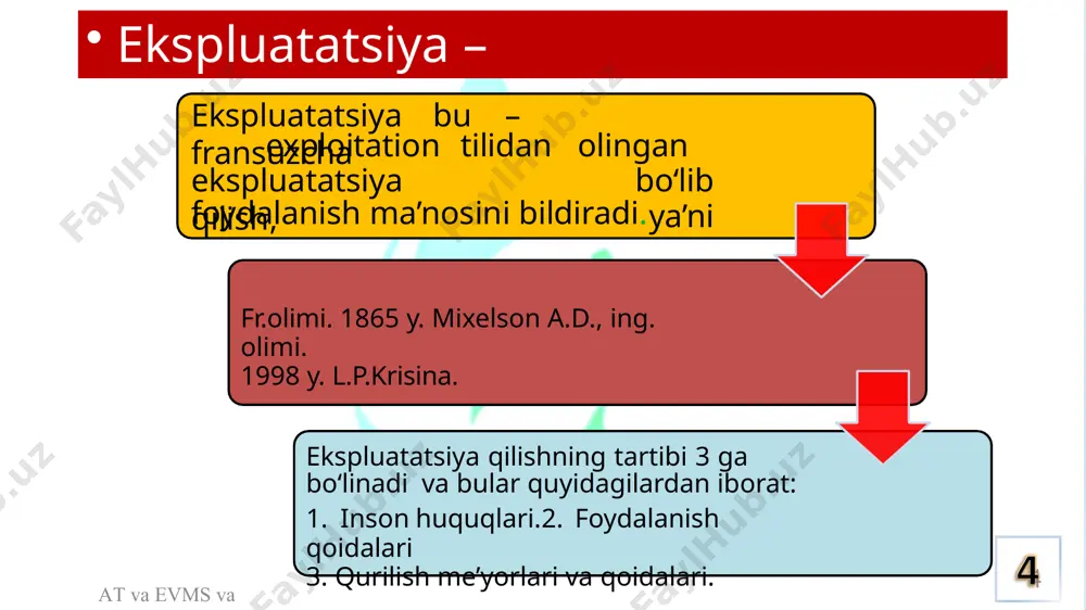 n. ob’ektda avtomatik elementlar va texnik vositalarni o‘rnatilishi va qabul qilib olishda qurilish me’yoriy hujjatlari asosida bajarilishi to‘g‘risidagi ma’lumotlar keltirilgan. avtomatikaning texnik vositalarini tekshirib olishda bajarilishi keltirilgan. qabul qilish va attovpasehvirmisshvtaoe‘g‘risidagi akt blanklarini namunalari berib o‘tilgan. ergashov abdurahmon “umumtexnik fanlar” kafеdrasi assistenti e'tibоringiz uchun rahmat! image2.png image3.jpg image4.png image5.png image6.png image7.png image8.png image9.png image10.png image11.png image12.png image13.jpg image14.jpg image15.jpg image1.png image16.png image17.png image18.jpg image19.png image20.jpg image21.jpg image22.jpg image23.jpg image24.png image25.png image26.png image27.jpg image28.jpg image29.jpg image30.png image31.png image32.png image33.png image34.png image35.png image36.png image37.png image38.png image39.png image40.png image41.png image42.png image43.png image44.jpg image45.png image46.png image47.png image48.png image49.png image50.png image51.png image52.jpg image53.png image54.jpg image55.png image56.png image57.png image58.png image59.png image60.png image61.png image62.jpg image63.jpg image64.jpg image65.png image66.jpg image67.jpg image68.png image69.jpg image70.jpg image71.png image72.jpg image73.jpg image74.jpg image75.png image76.png image77.png image78.png image79.png image80.png image81.jpg image82.png image83.png image84.png