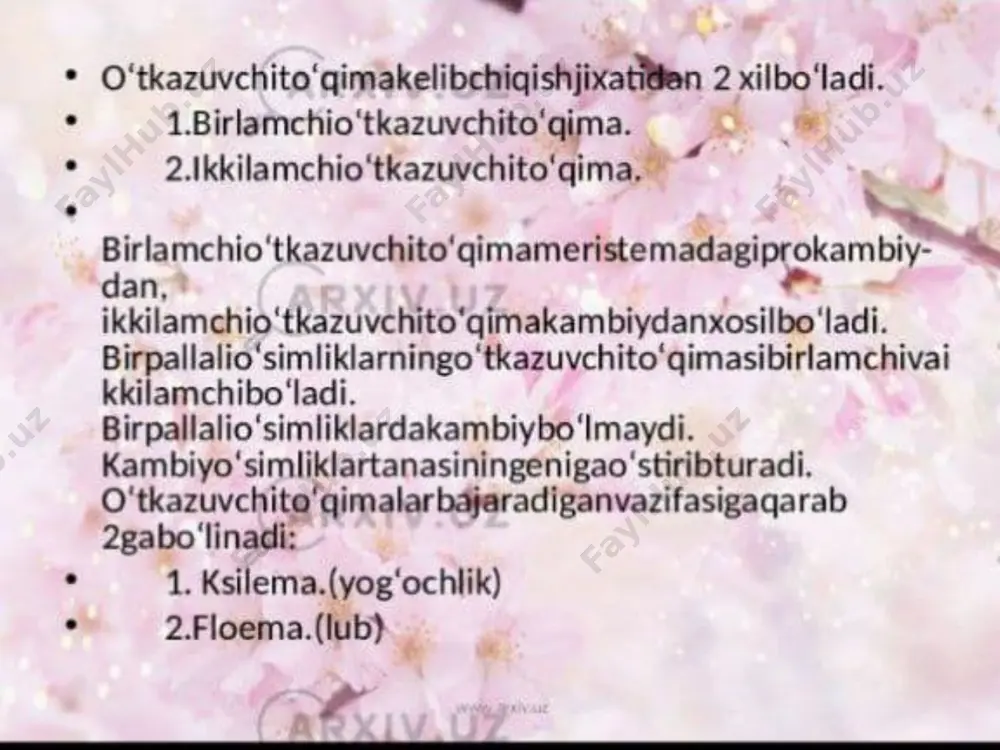 o’tkazuvchi va ajratuvchi toqima - Page 5