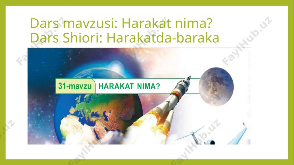1-sinf tabiiy fandan 1 soatlik dars taqdimoti - Page 2