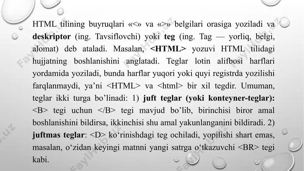 webresurslar yaratishtexnologiyalari - Page 5