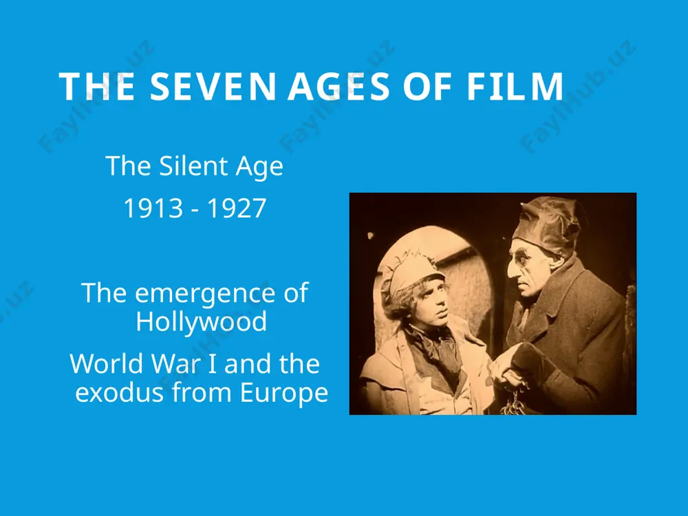 th and the rise of the ku klux klan. * progressions - the silent film griffith’s success was also his undoing. his films - intolerance -the mother & the law and the fall of babylon put him into debt. as a result financiers ceased to regard the film-makers as the king-pins of production and decided to build up the film-star in their place - to put control in the hands of the producer, aided by his team of organisers and writers. (the hollywood system). this favoured the movie over the film and reduced the risk for the banks. it also meant that the actor was out of place in the movie world as his / her versatility would make them unrecognisable and therefore valueless commercially. but they also introduced the langage (french = way of speaking) of the film- long shot / mid shot/ close-up and their variations.these terms allowed …