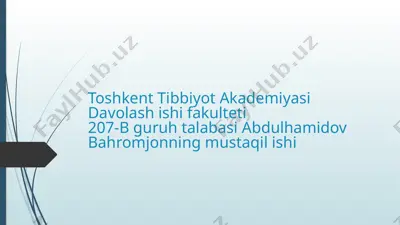 to’lqin zarbi — PPTX