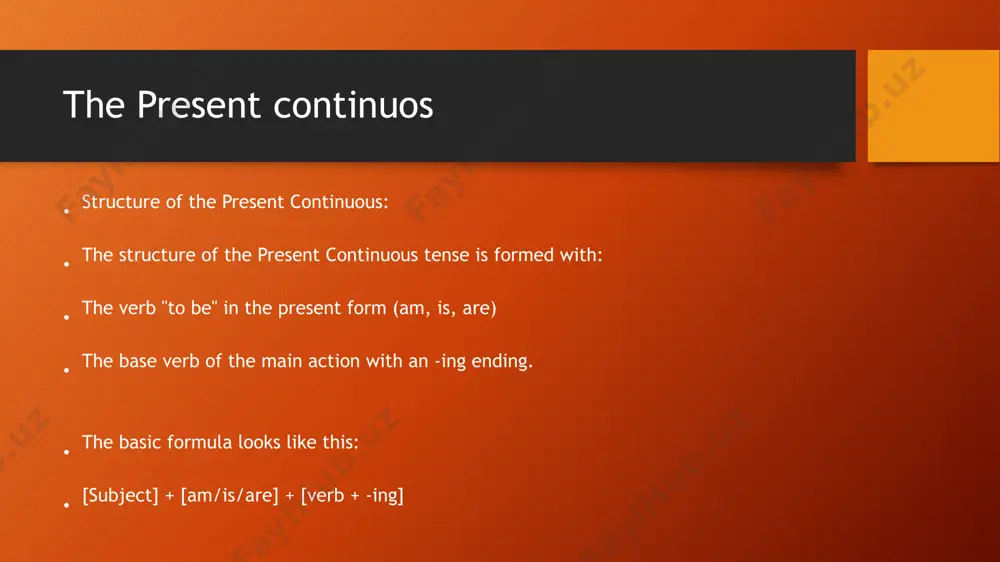 the present continuos - Page 2