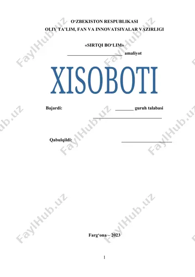 "jadval rasmiylashtirish tartibi (namunalar)" — DOCX