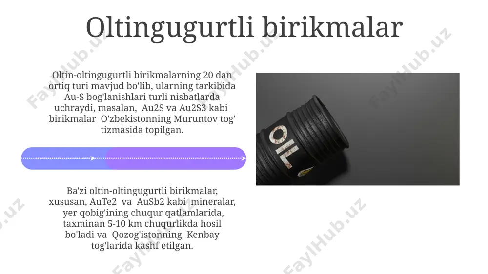 (o), azot (n) va boshqa metallar, masalan, vanadiy va nikel kabi elementlardan iborat bo'lishi mumkin azotli birikmalar azotli birikmalar tarkibidagi n-geksadetsil-n,n-dimetil-amin 300 ppm dan ortiq miqdorda fergana vodiysi neftlarida uchraydi va bu birikmaning xususiyatlari neftni qayta ishlash jarayonlariga ta'sir koʻrsatishi mumkin. azotli birikmalar, masalan, piridin va indol kabi geterosiklik birikmalar, neftning ogʻir fraksiyalarida, ayniqsa, 200-350°s qaynash temperaturasidagi fraksiyalarda yuqori konsentratsiyada uchraydi. fraksiyonlash oʻzbekistonning neftni qayta ishlash zavodlarida fraksiyonlash ustunlari, 50 metrgacha balandlikda boʻlib, har xil fraksiyalarni ajratish uchun turli xil bosim va harorat sharoitlaridan foydalaniladi. fraksiyonlash natijasida olinadigan eng ogʻir fraksiyalar, masalan, mazut, keyinchalik qoʻshimcha qayta ishlash orqali, masalan, koʻmir yoki asfalt kabi mahsulotlarga aylantiriladi va jahon bozorida sotiladi. parafinlar парафинларнинг 80% дан ортиқ қисми с20-с40 углеводородларидан иборат бўлиб, уларнинг физик-кимёвий хусусиятлари, жумладан, эриш температураси ва қуюқлиги, молекуляр массаси ва алканлар таркибига боғлиқ. масалан, ақшдаги баъзи конларда юқори молекуляр массали парафинлар аниқланган. парафинларнинг молекуляр массаси 200 дан 600 г/моль гача …