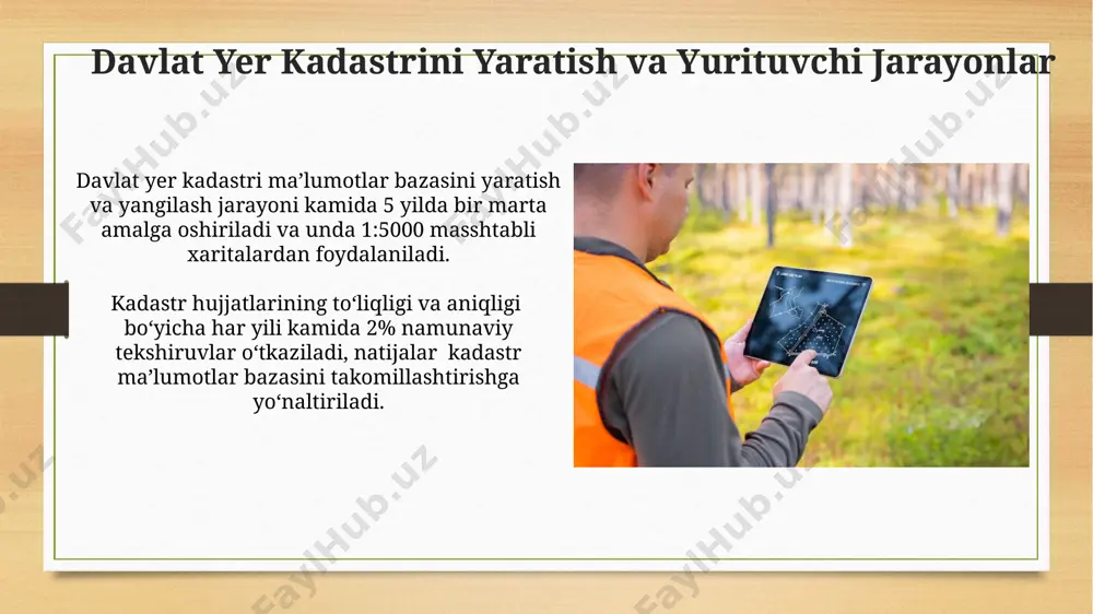 davlat yer kadastrini yuritish va yaratish tartibi - Page 4