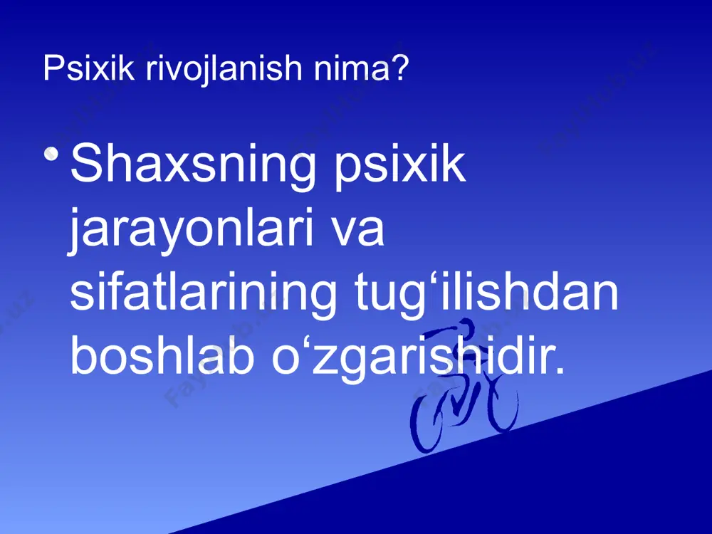 psixik rivojlanish va uni davrlashtirish muammosi - Page 2