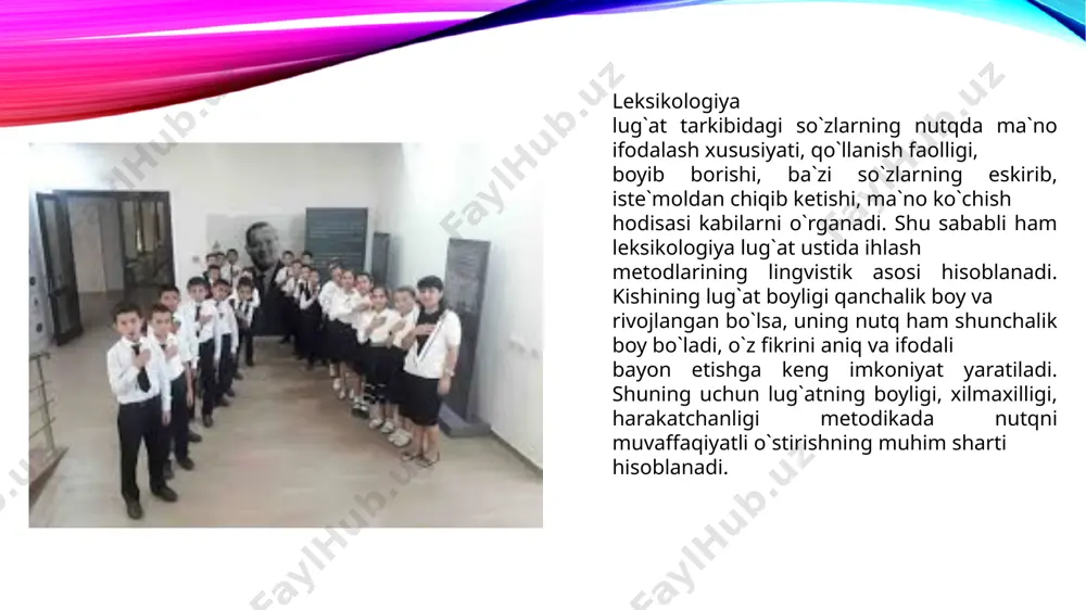 boshlang’ich sinf o’quvchilarining lug’at bilan ishlash metodikasi - Page 5