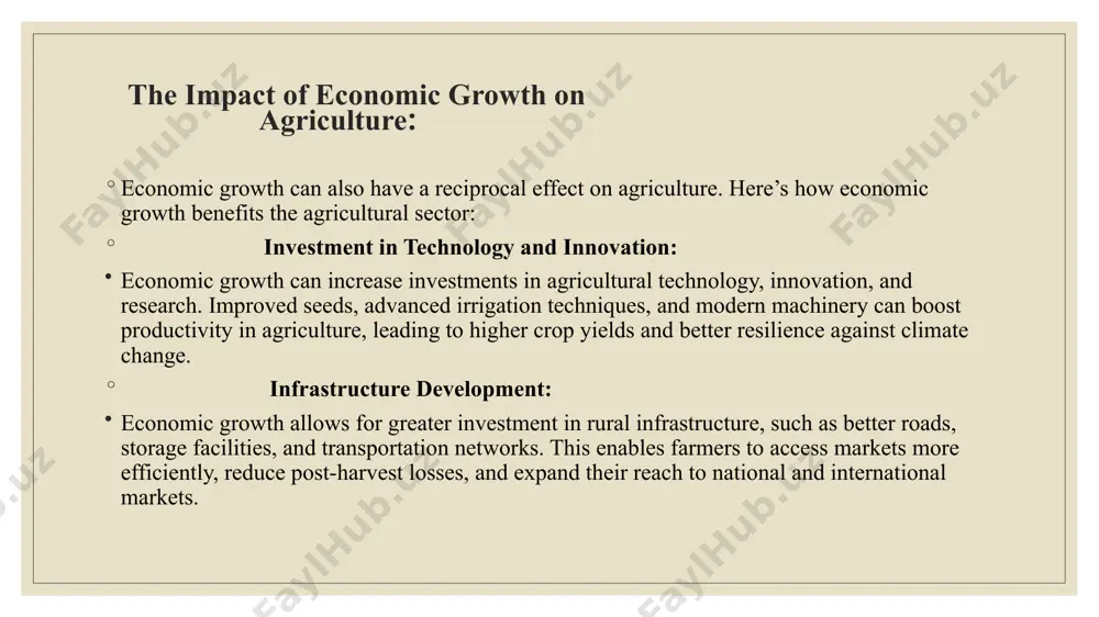 agriculture’s role in economic growth - Page 5