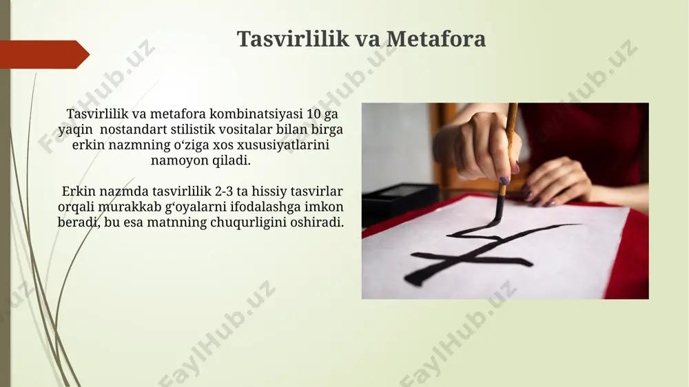 sarbast va oq she'rga xos xususiyatlar - Page 4