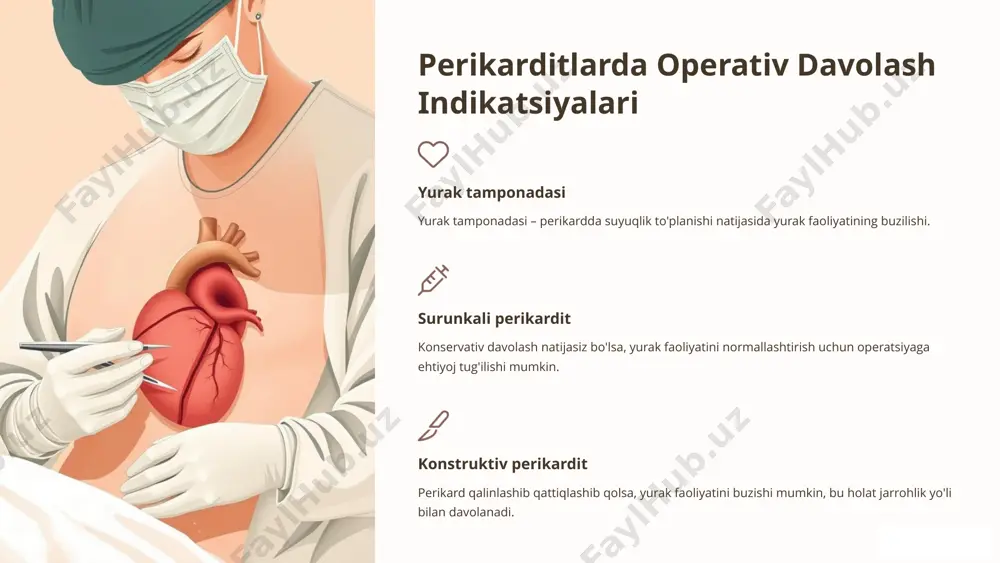 perikarditlarda operatsiyalar: umumiy nuqtai nazar - Page 5