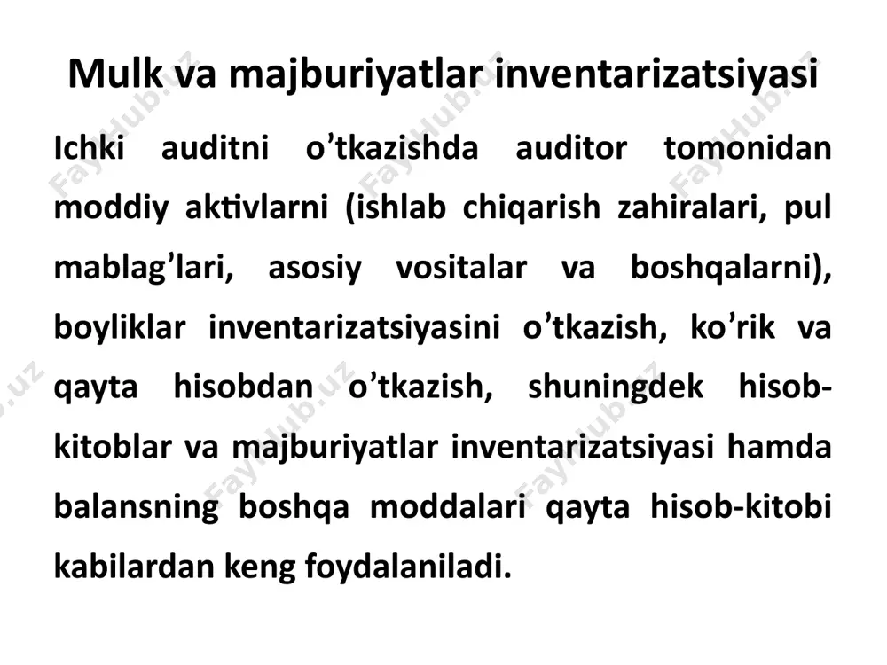 ichki audit usullari - Page 4
