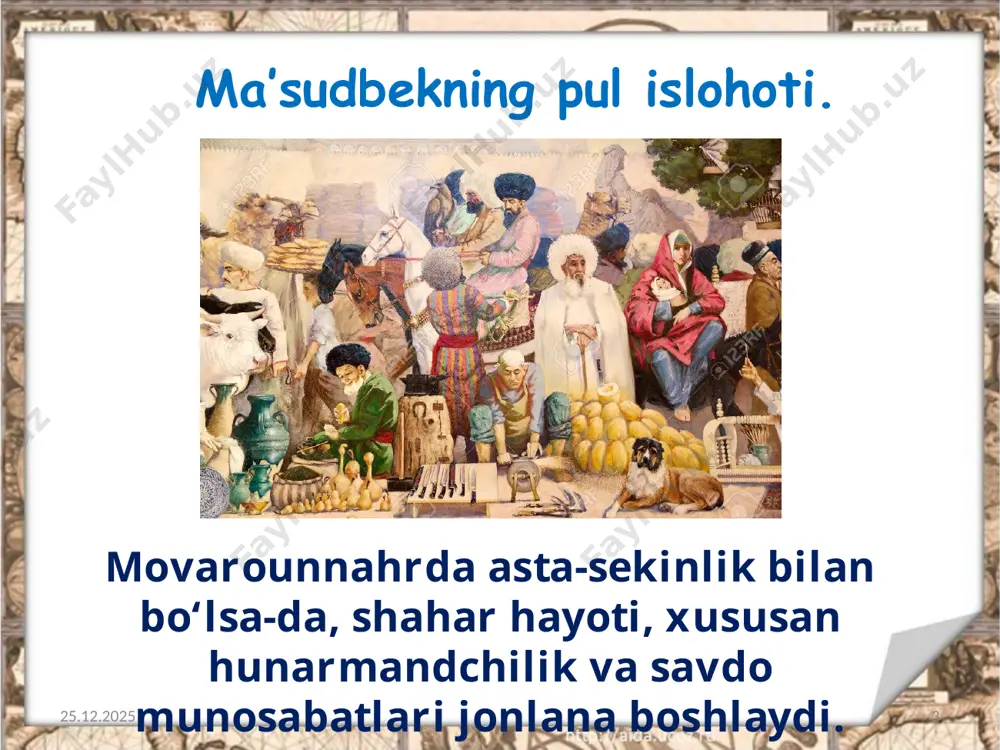 chig‘atoyda ijtimoiy-iqtisodiy hayot. 7 - sinf - Page 3