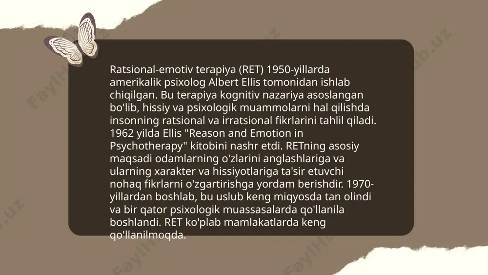 amaytirishga harakat qilmoqda. to'g'ri ma'lumotga ega bo'lish jamoatchilik ongini oshiradi. ... t.me/slaydai_bot o'z-o'zini qabul qilish insonning o'zini qanday baholashi va yoqtirishi bilan bog'liq. tadqiqotlar ko'rsatadiki, yuqori o'z-o'zini qabul qilish ruhiy sog'liq, motivatsiya va ijtimoiy munosabatlarga ijobiy ta'sir ko'rsatadi. jahon sog'liqni saqlash tashkiloti ma'lumotlariga ko'ra, madaniy o'ziga xoslik, oila qo'llab-quvvatlashi va ma'naviy rivojlanish o'z-o'zini qabul qilishni shakllantiruvchi muhim omillardir. o'z-o'zini qabul qilish darajasi past bo'lgan shaxslar depressiya va xavotirlikka ko'proq moyil bo'lishadi. 2020 yilda o'tkazilgan so'rovnoma natijasiga ko'ra, respondentlarning 35% o'z-o'zini qabul qilishni rivojlantirishda muammolarga duch kelgan. shu sababdan, o'z-o'zini qabul qilishni rivojlantirish ko'plab psixologik maslahat xizmatlari tomonidan qo'llab-quvvatlanadi. ... t.me/slaydai_bot kognitiv xatolar - bu inson fikrlash jarayonida ro'y beradigan sistematik xatolar yoki noto'g'ri qaror qabul qilish tendensiyalari. ular ko'pincha og'riqli tajribalar, stress yoki shoshilinch qarorlar natijasida yuzaga keladi. ba'zi keng tarqalgan kognitiv xatolar qatoriga tasdiq xatosi (faqat mavjud ishonchni tasdiqlaydigan ma'lumotlarni qabul qilish), mavjud umumlashmalar (bir yoki bir nechta holatlarga …