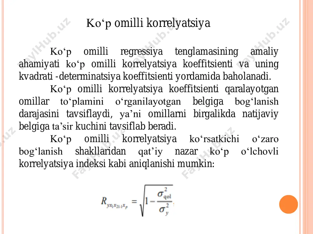 regressiyaning xususiy tenglamasi - Page 3