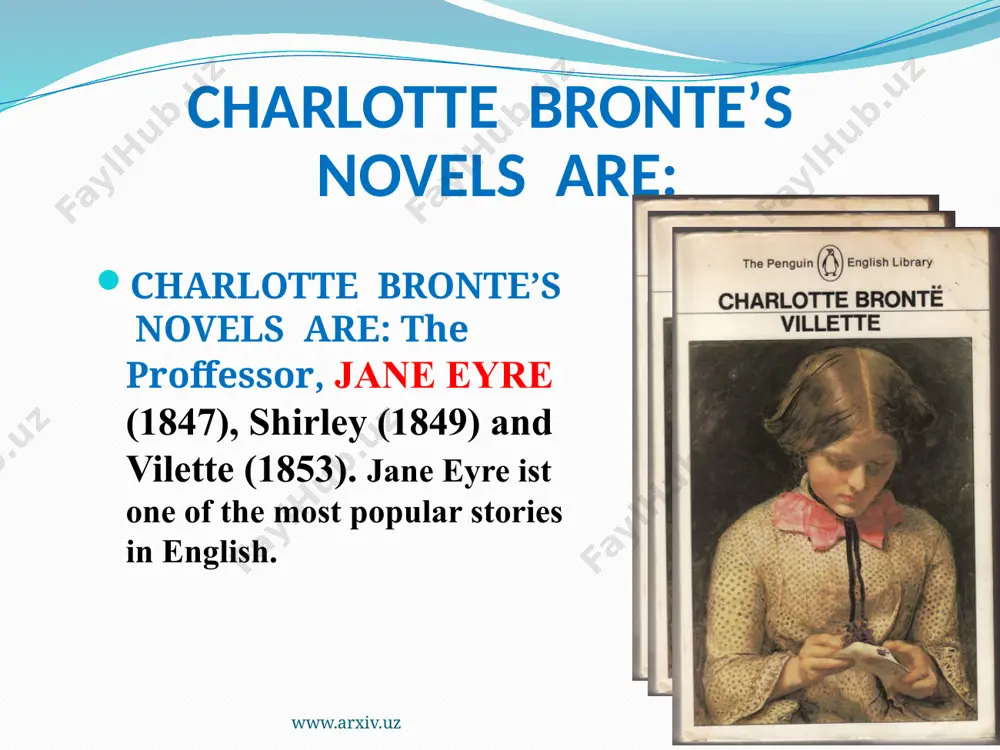 the plot and composition of “jane eyre” by charlotte bronte - Page 3
