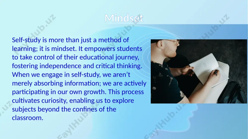 the role of self study in a student’s life - Page 3