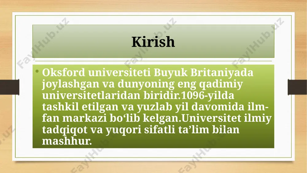 oksford universitetida ta’lim: ilm va an’analarning uyg‘unligi - Page 2