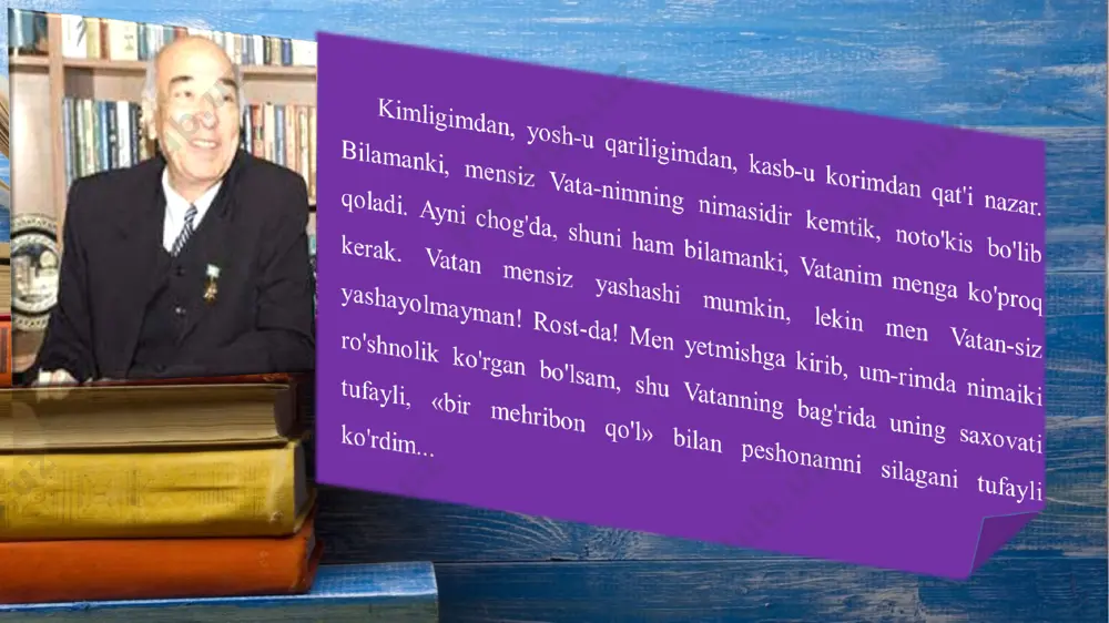 ozod sharafiddinov o'lsam ayrilmasman quchoqlaringdan 8 -sinf - Page 5