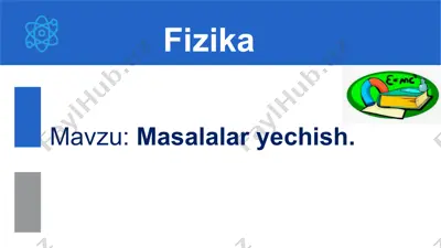 masalalar yechish. 10-sinf, 30-mavzu — PPTX
