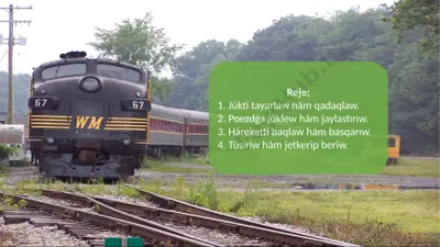 júk tayarlaw va qadaqlaw usullari — PPTX