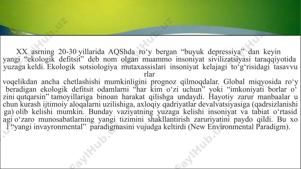 ekologik ong va etnomadaniyat - Page 5