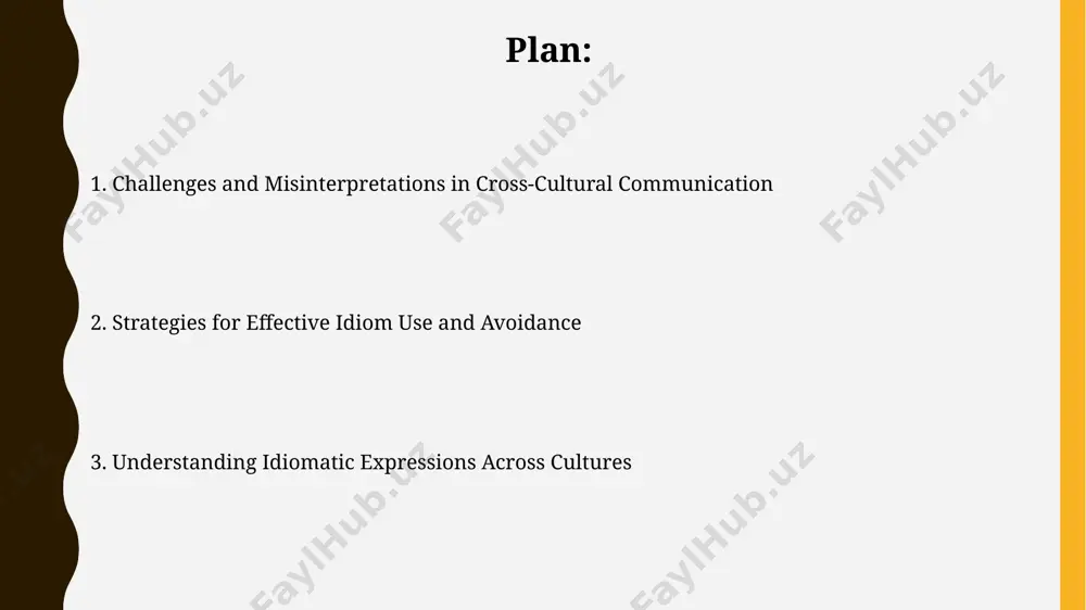 nhance the comprehension of idioms across cultures and avoid 15-20% of common misunderstandings. the impact of literal translations literal translations can result in a 30-50% loss of meaning in cross-cultural communication, significantly impacting the intended message's nuance and effectiveness due to idiomatic expressions. the semantic ambiguity caused by literal translation of idioms can create up to 2-3 different interpretations of a single phrase, triggering confusion and potentially offensive connotations depending on the cultural context. what are idioms? definitions and examples idioms are figurative expressions where the meaning isn't literal; for example, "raining cats and dogs" doesn't mean actual animals are falling, illustrating the 2-part structure common in many idioms, defying direct translation. idiomatic expressions, often metaphorical and concise, function as semantic units – a single phrase conveying a complex idea – unlike literal expressions, showcasing the nuanced nature of language across cultures. case studies: successful idiom use a survey of …