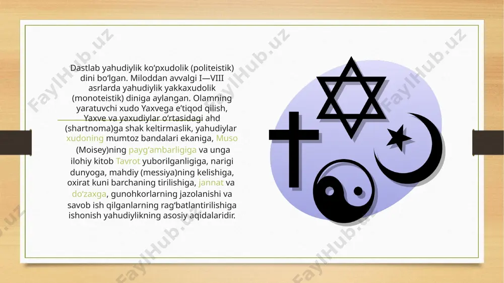 yahudiylik taʼlimoti, marosimi - Page 3