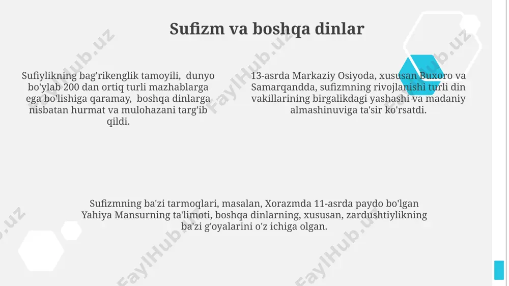 tasavvauf tushunchasi va uning mohiyati - Page 5