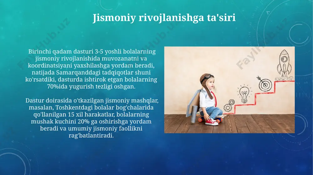 maktabgacha yoshdagi bolalar rivojlanishida birinchi qadam dasturi - Page 5