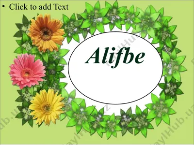 ng tovush va ng harfi alifbe — PPTX