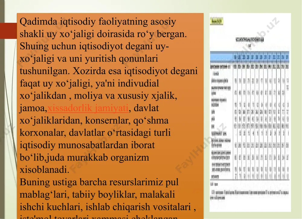 iqtisodiy faoliyat tushunchasi va kategoriyalari - Page 4