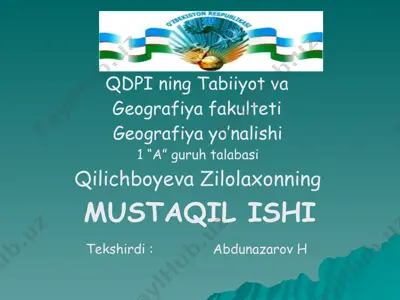 uyqu va tush ko’rish gigenasi — PPTX