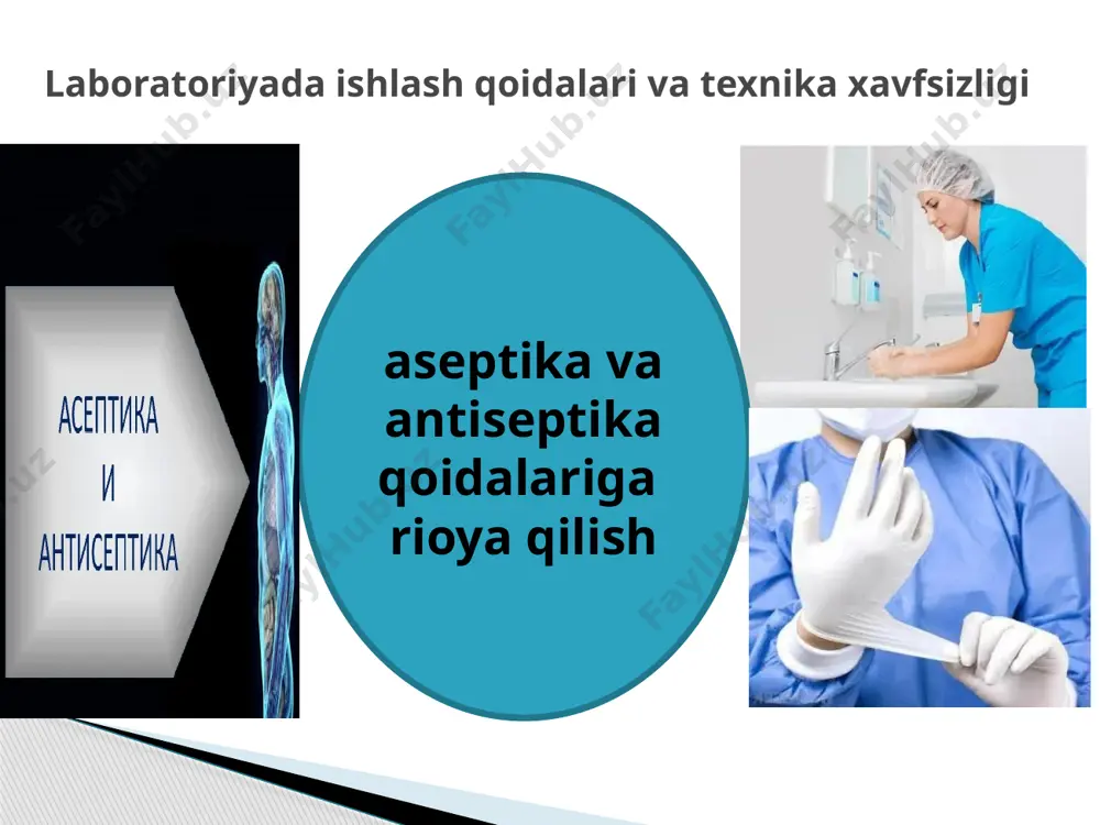 laboratoriyada ishlash qoidalari va texnika xavfsizligi - Page 4