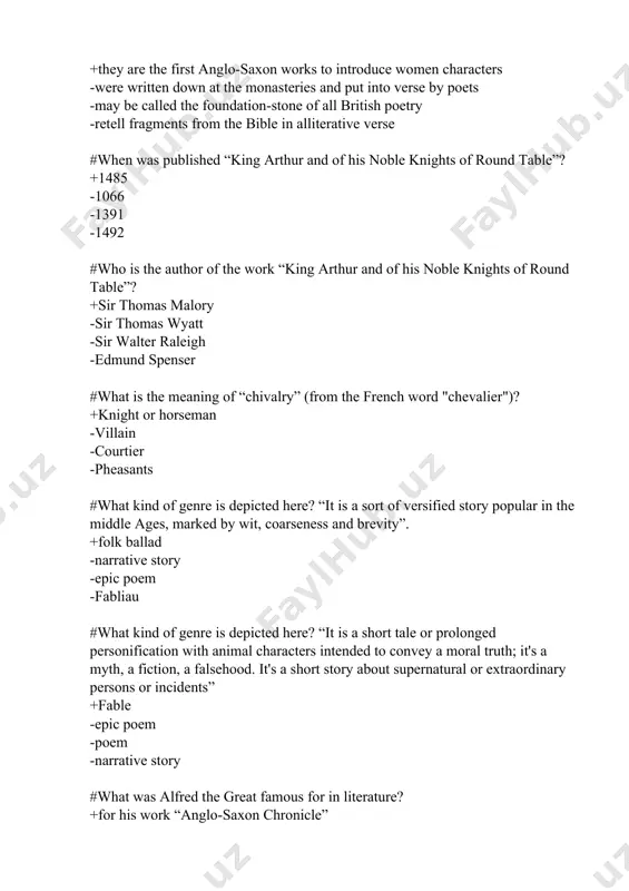 into … parts +3 -4 -5 -2 #what is called the first part of renaissance? +the rise of the renaissance under the early tudor monarchs (1500-1558) -the birth of the renaissance under the late tudor monarchs (1508-1558) -the decline of the renaissance under the stuart monarchs (1603-1649). -the height of the renaissance under elizabeth i (1558-1603) #which invention made possible the rapid spread of knowledge during the 15th century? +printing press -paper -ink -newspapers #who set up the first printing press in london in 1476 during the wars of the roses? +william caxton -francis petrarch -r. sheridan -daniel defoe #what age is the called as the “age of poetry” and “golden age of english drama”? +the elizabethan age -old english age -restoration age -victorian age #who was the founder of england’s first playhouse, called the theatre, in a suburb of london? +james burbage -francis bacon -christopher marlowe -queen elizabeth #the …