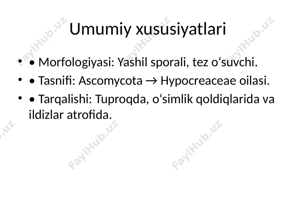 trichoderma zamburugʻi biologiyasi - Page 2