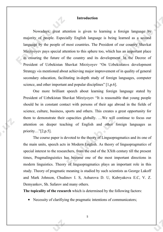 ρᾶγμα (pragma), “deed, act”, and that from πράσσω (prassō), “to pass over, to practise, to achieve” [3, p. 6]. looking at the origin of the term, charles morris coined the first modern determination of pragmatics, and since then many other specialists have continued to conceptualize this field of linguistics. ch. morris originally illustrated pragmatics as “…the discipline that studies the relations of signs to interpreters, while semantics studies the relations of signs to the objects to which the signs are applicable” [20, p. 30]. there were various explanations of the relation of signs to its users. it is unavoidable to say that there are still confusions and vagueness concerning the topic of “pragmatics”. pragmatics does not have definite outline, it includes questions connected with the addresser and addressee, communicative situation. as it is stated in the dictionary, it is studied the following points in connection with the subject of speech: …