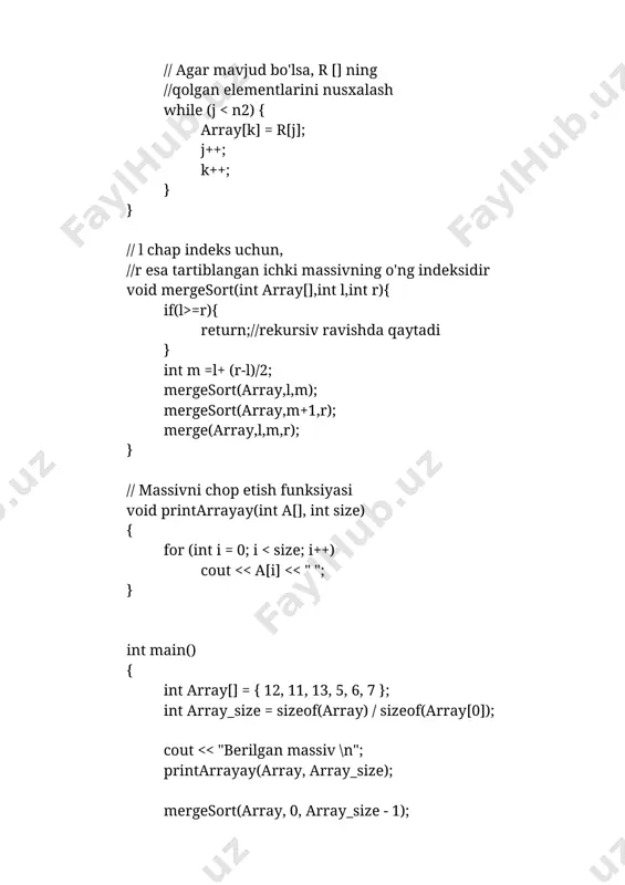 merge sort - Page 4