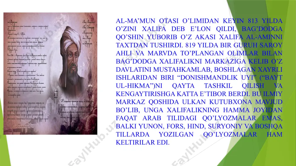 muhammad xorazmiy hayoti va faoliyati - Page 5