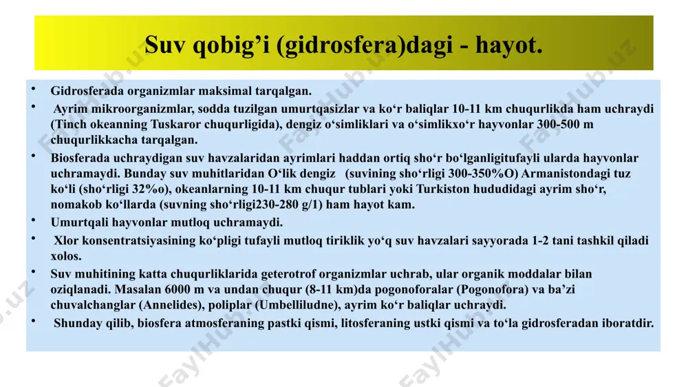 yerning organik dunyosi tizimi - Page 5